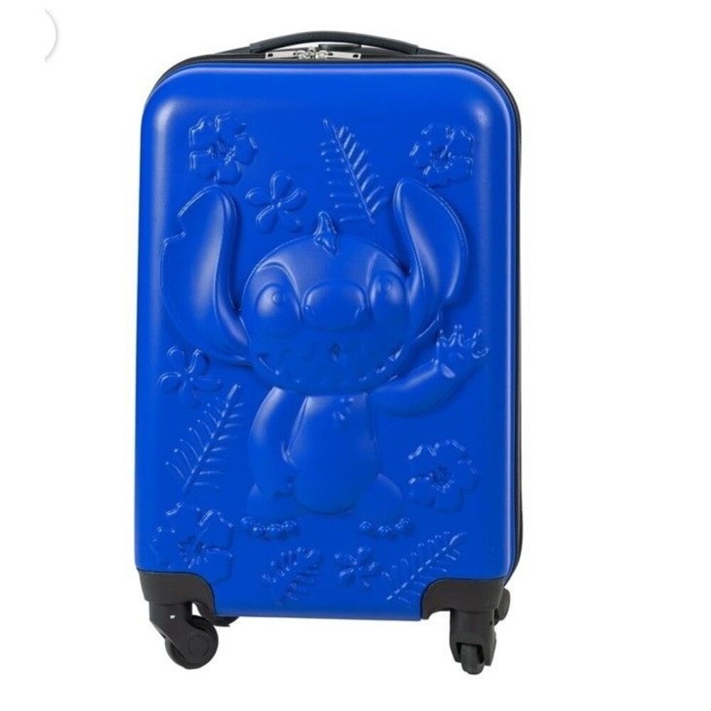 Disney Lilo and Stitch kid's 20" Embossed Luggage -Blue